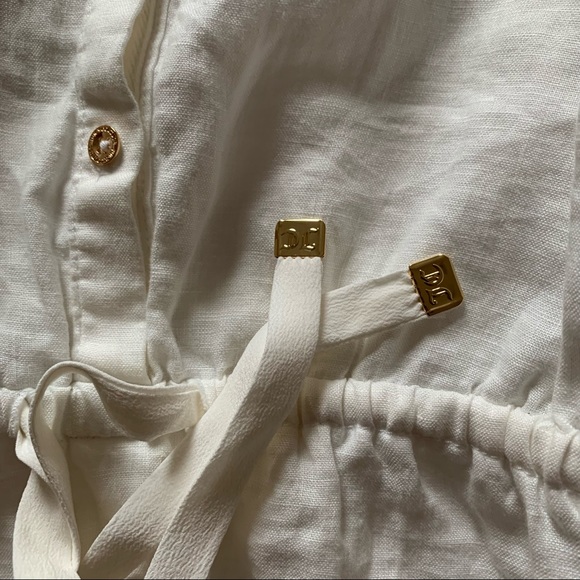 Juicy Couture White Beach Linen Dress - Picture 5 of 7